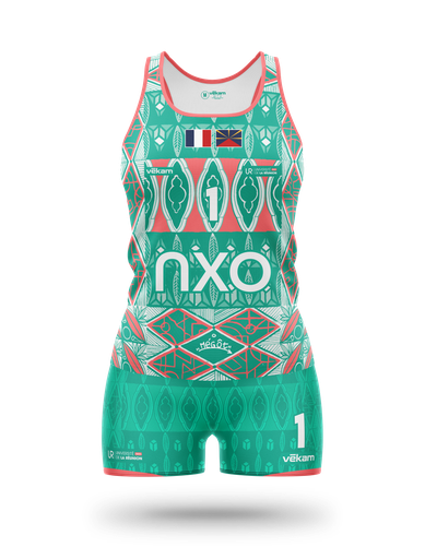 LRSU Beach Volley Game Kit F MÉGOT - Vert