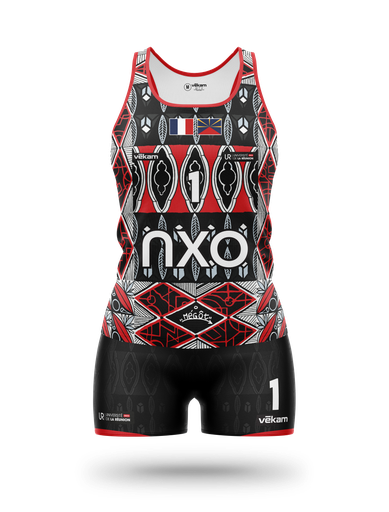 LRSU Beach Volley Game Kit F MÉGOT - Noir
