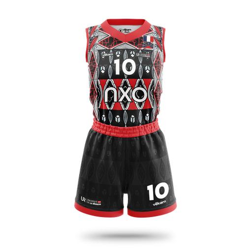 LRSU Basketball Game Kit version MÉGOT F - Noir