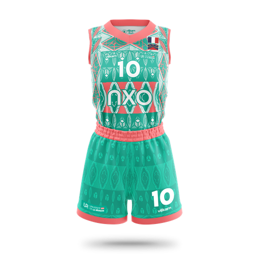 LRSU Basketball Game Kit version MÉGOT F - Vert