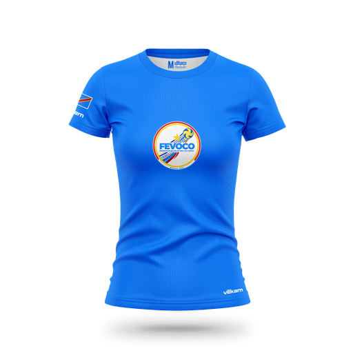 FEVOCO T-shirt F - Bleu
