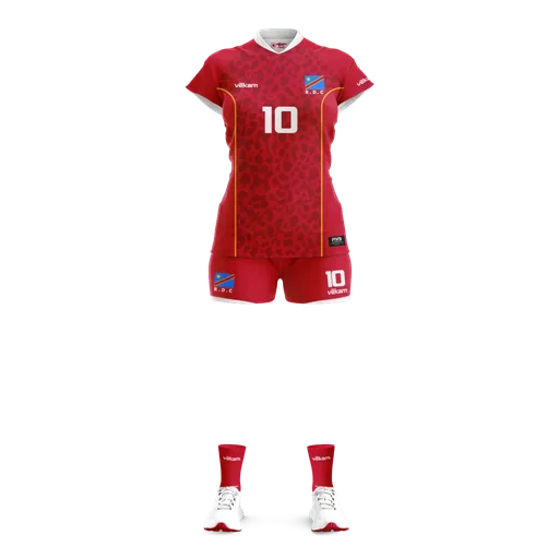 FEVOCO Kit de match F - Rouge