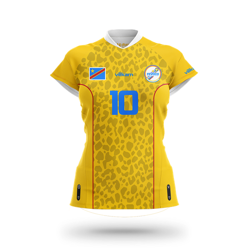 FEVOCO Maillot de match F - Jaune