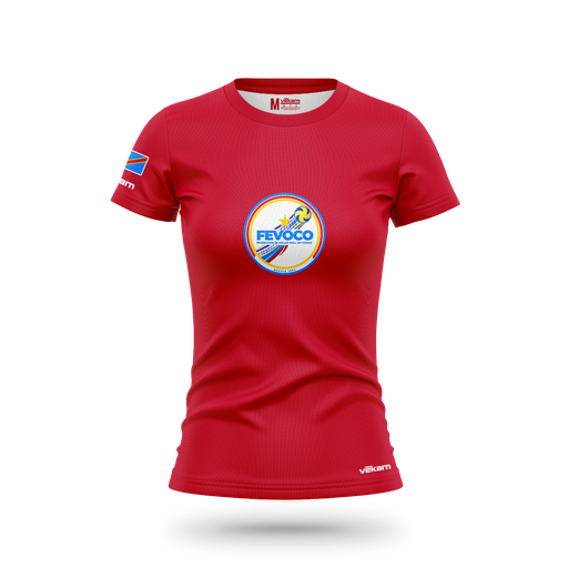 FEVOCO T-shirt F - Rouge