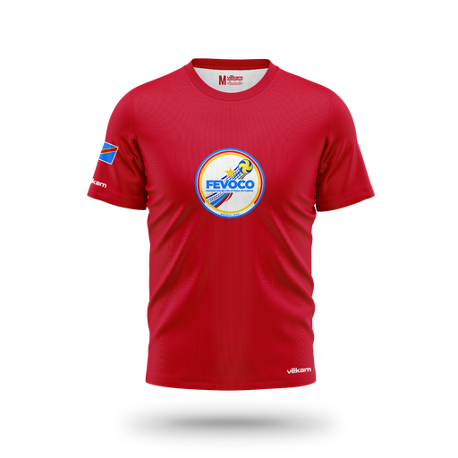 FEVOCO T-shirt H - Rouge