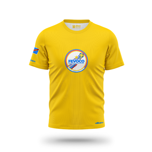 FEVOCO T-shirt H - Jaune