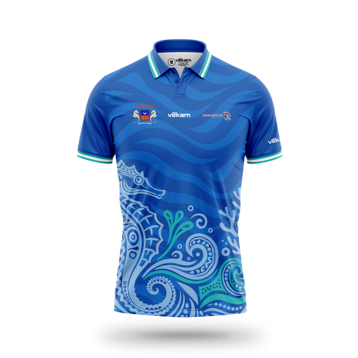 LIGUE MAYOTTE HB Polo H - Blue
