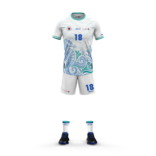LIGUE MAYOTTE HB Kit de match H - White
