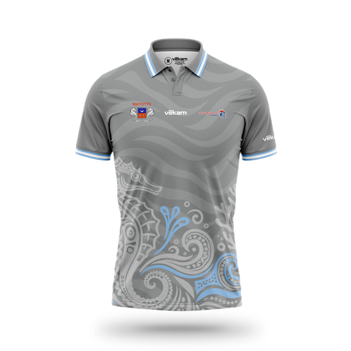 LIGUE MAYOTTE HB Polo H - Grey